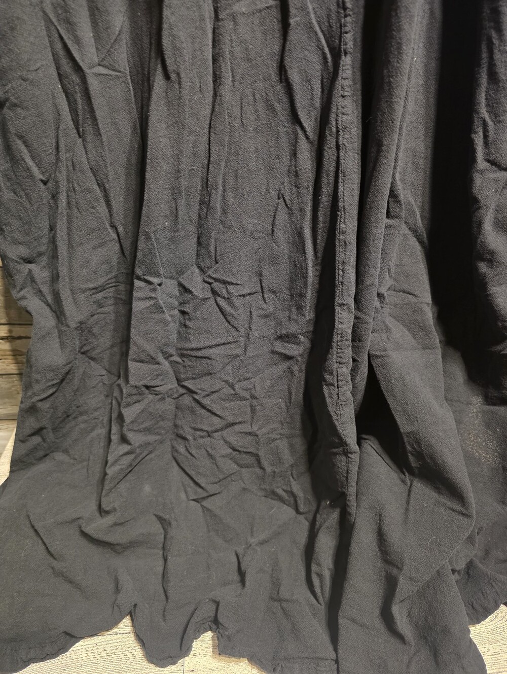 Casual Black Maxi Skirt Dress with Pockets - Women's - Picture 6 of 7